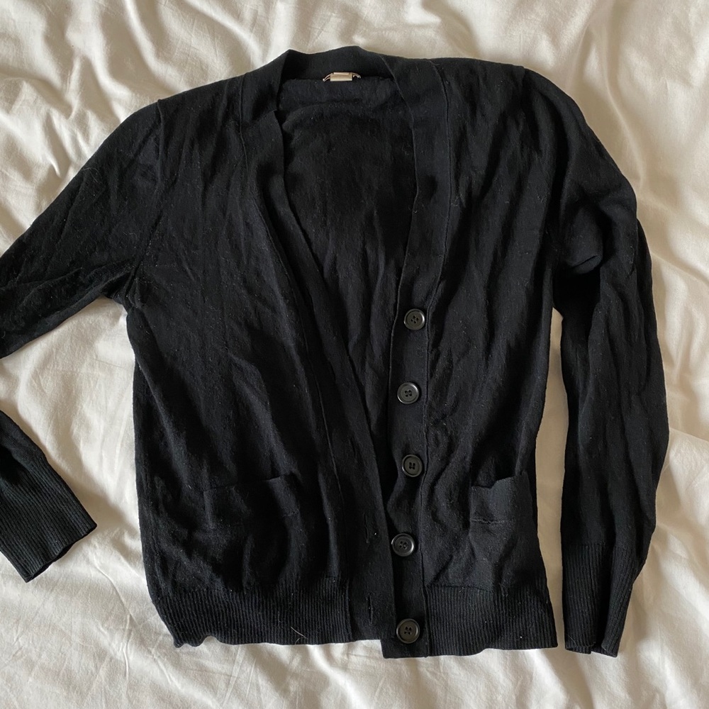 J Crew basic cardigan